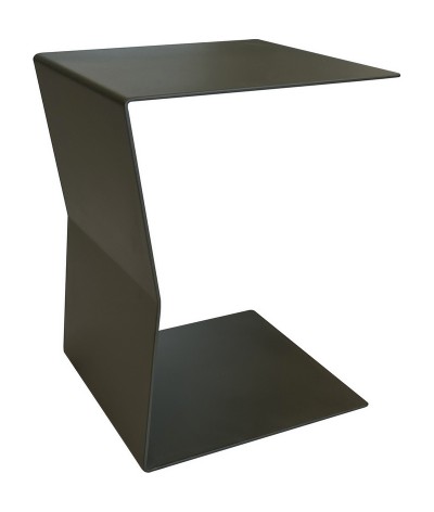 Table en métal Maassaï , chevet, petite table de salon acier industriel