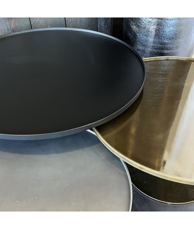 TABLE BASSE CHAUSEY EN METAL