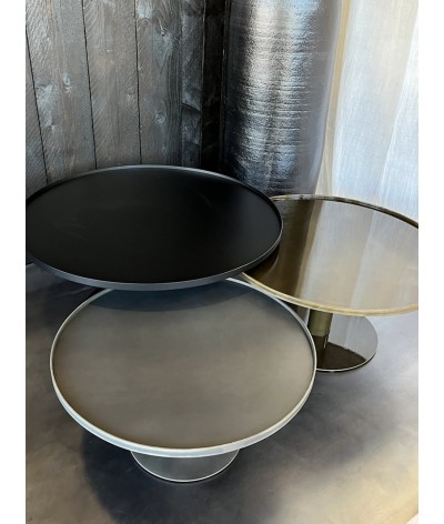 TABLE BASSE CHAUSEY EN METAL
