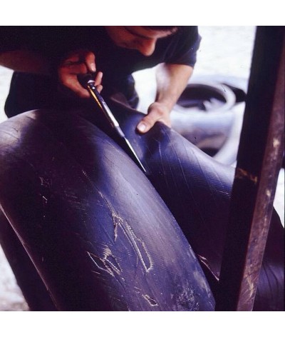 Fabrication des pots en pneu recyclé