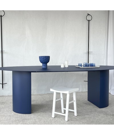 tabouret ibiza blanc coton
