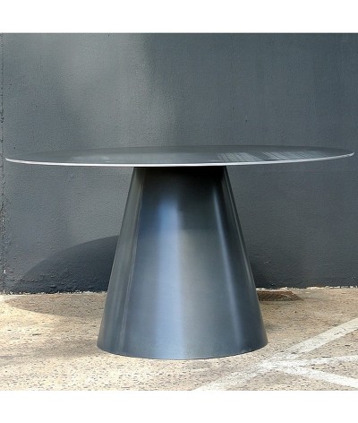TABLE DE REPAS EN METAL LOMBOK  TERRE ET METAL