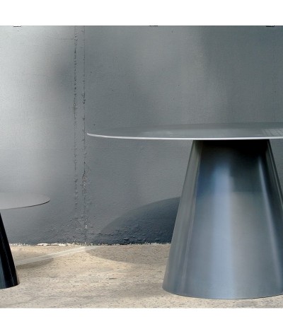 TABLE DE REPAS EN METAL LOMBOK  TERRE ET METAL