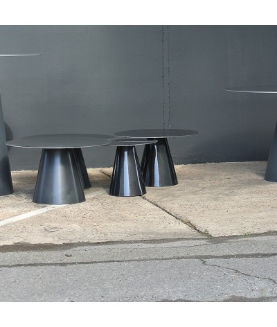 TABLE DE REPAS EN METAL LOMBOK  TERRE ET METAL