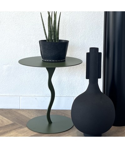 table d'appoint baga couleur olive