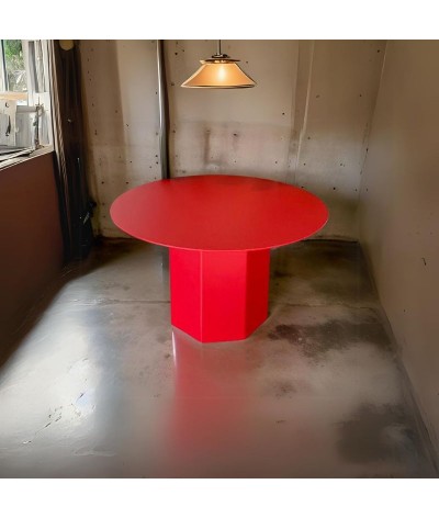 table basse IPANEMA rouge