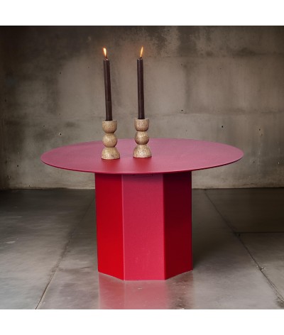 table basse IPANEMA rouge