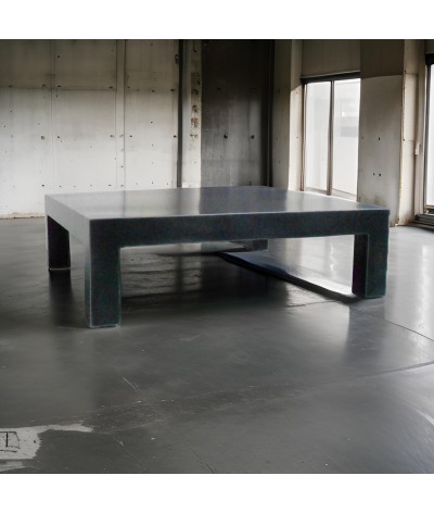 TABLE BASSE ACIER INDUSTRIEL