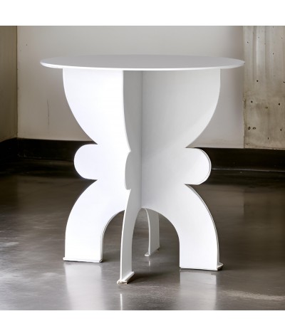 Table, chevet ou tabouret SAR couleur coton blanc