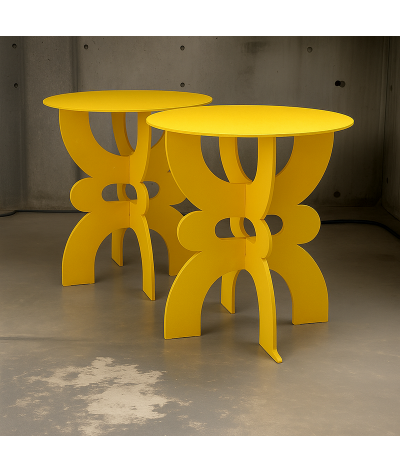 tables NAR couleur soleil ral 1023
