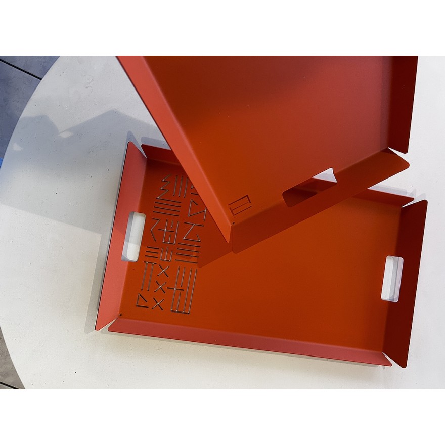 PLATEAU TRUBU M COULEUR CERISE