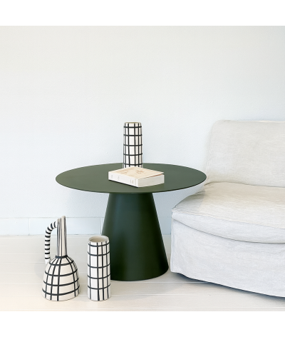 TABLE LOMBOK COULEUR OLIVE