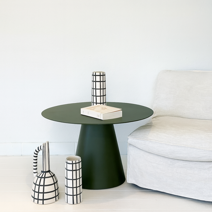 TABLE LOMBOK COULEUR OLIVE