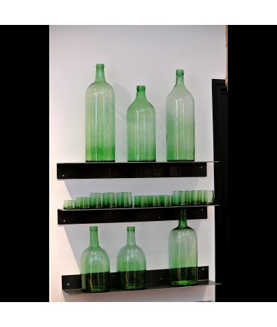 Bouteilles Pépé en verre recyclé vert